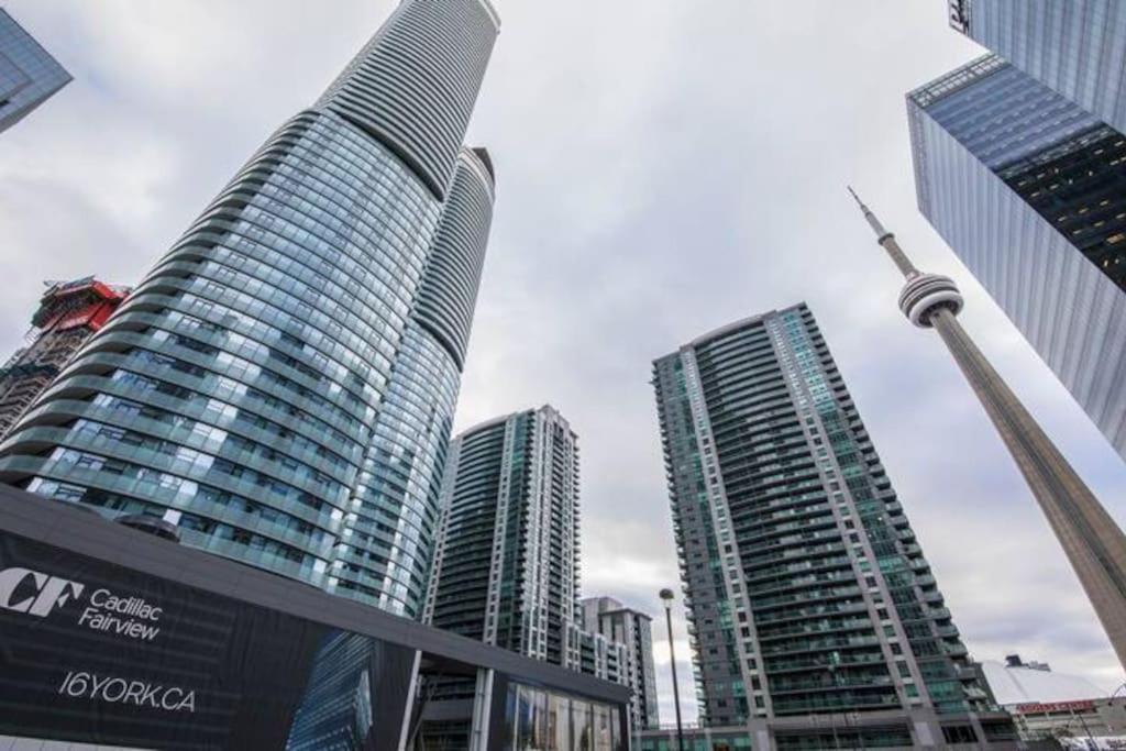 New Superior Lakeview Luxury Top Floor 3-Bedroom Suite On 48Th Floor Toronto Exterior foto