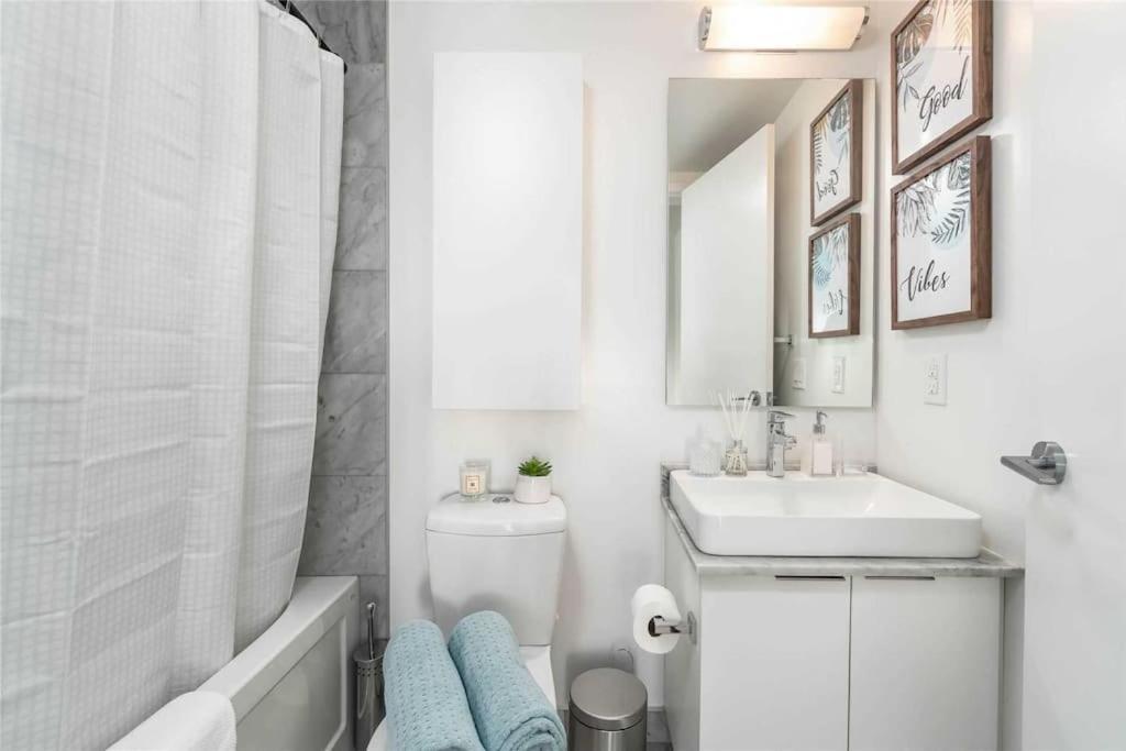 New Superior Lakeview Luxury Top Floor 3-Bedroom Suite On 48Th Floor Toronto Exterior foto