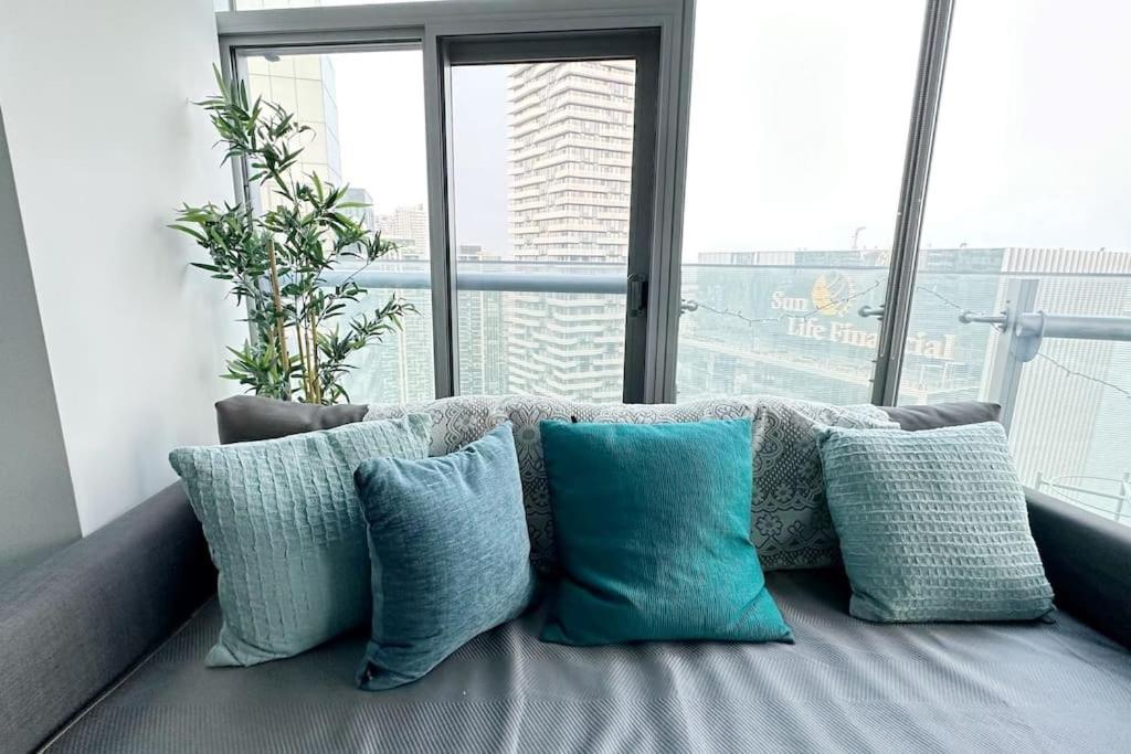 New Superior Lakeview Luxury Top Floor 3-Bedroom Suite On 48Th Floor Toronto Exterior foto
