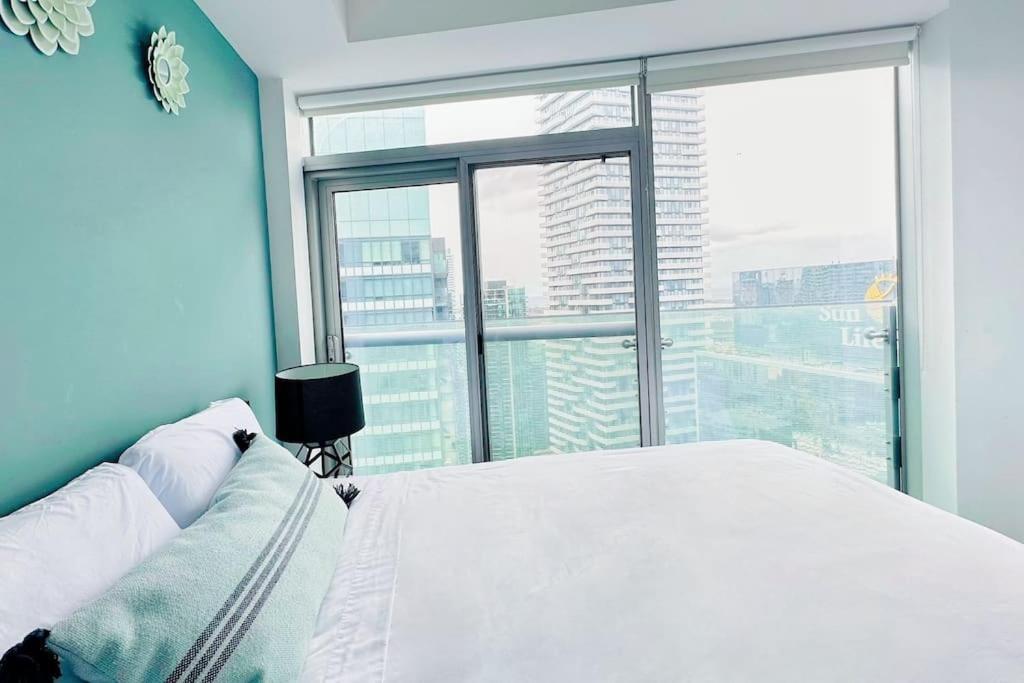 New Superior Lakeview Luxury Top Floor 3-Bedroom Suite On 48Th Floor Toronto Exterior foto
